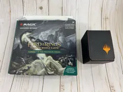 Magic Gathering Lord of the Rings Gandalf Scene + Ultra Pro Mythic Edition Box - Image 1