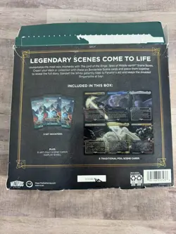 Magic Gathering Lord of the Rings Gandalf Scene + Ultra Pro Mythic Edition Box - Image 3