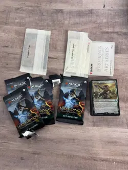 Magic Gathering Lord of the Rings Gandalf Scene + Ultra Pro Mythic Edition Box - Image 5