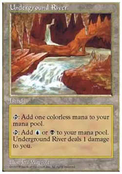 Underground River MTG Core Set 5th Edition Regular for sale online - Image 1