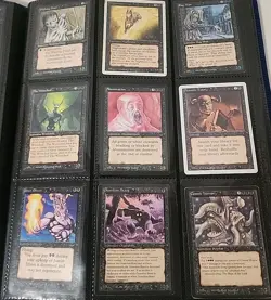 Magic The Gathering Collection W/ Arabian Nights + Legends + 1st Gen Foils Lot - Image 1