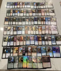 MTG Magic The Gathering Card Lot #216, 100+ Card Lot. Includes 10 FOILS - Image 1