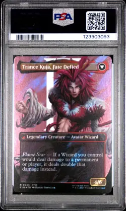 3093 Kuja Genome Sorcerer Trance 2025 MTG Final Fantasy #0544 Surge Foil PSA 10 - Image 2