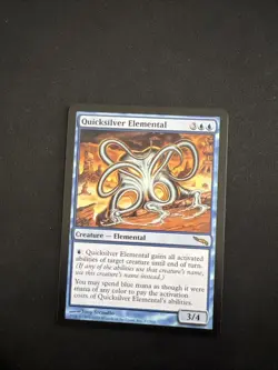 Quicksilver Elemental Mirrodin Regular Ships In Toploader - Image 2