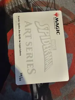 Scarlet Spider, Ben Reilly Art Card (Gold-Stamped Signature) 38 Spider-Man - Image 3