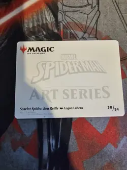 Scarlet Spider, Ben Reilly Art Card (Gold-Stamped Signature) 38 Spider-Man - Image 4