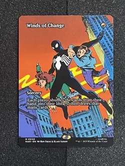 MTG Magic The Gathering Spider-Man Regular Winds of Change #0030 Borderless - Image 1
