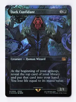 Dark Confidant (Borderless) (Foil) 0334 (M) MTG Final Fantasy (FIN) (EN) - Image 1