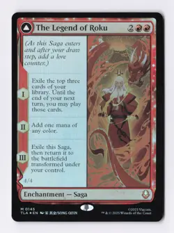 The Legend of Roku (Foil) 0145 (M) MTG Avatar: The Last Airbender (TLA) - Image 1