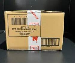 Magic the Gathering Duskmourn House of Horror Sealed 6Bx Play Booster Case Q0003 - Image 1