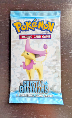 Factory Sealed Pokemon EX Crystal Guardians Booster Pack - Delcatty Art - Image 1