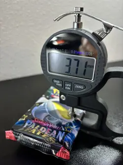 Pokemon Paldean Fates Booster Pack Sealed 23.17g 3.71mm Heaviest! - Image 3