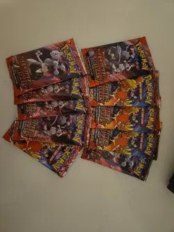 (10x) Pokemon Destined Rivals Booster Pack Opened Resealed Fun Pack - Image 1
