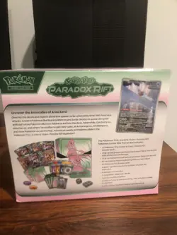 Pokemon Center Paradox Rift Elite Trainer Box PC ETB Iron Valiant SEALED - Image 3