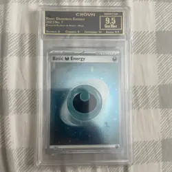 Slab 9.5 Pokemon TCG Dark Energy Scarlet Violet 151 SVE EN 007 Holo Ships Fast - Image 1