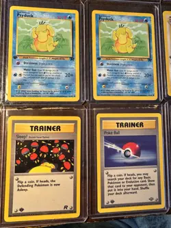 (30) LOT Pokemon Psyduck Team Rocket Jungle ALL 1st Edition Clean Nice Condition - Image 2