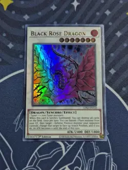 Black Rose Dragon - LDS2-EN110 - Ultra Rare (NM) - Yugioh - Image 1