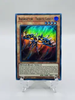 ??Yugioh TCG-Raidraptor - Tribute Lanius-GFTP-EN084-Ghosts from the Past-M/NM?? - Image 1