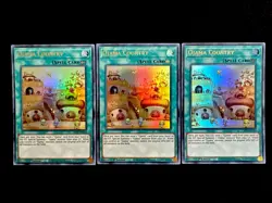 ?? YUGIOH • OJAMA COUNTRY 3X • ULTRA RARE • GFTP-EN110 • 1st • NM ?? - Image 1