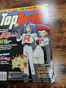 TOP DECK Magazine vol 2 issue 6 POKEMON MTG MAY 2000 - NO BOOSTER OR CARD - Image 2