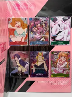 ONE PIECE Premium Card Collection Girls Edition Official Card Game NEW - Image 3