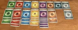Complete Reverse Energy Card Lot (31 Cards) From the Pokemon Shrouded Fable set - Image 1
