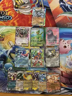 Pokemon Card Lot Full Art Alt Art Fire Rayquaza Sceptile Machamp - Image 1