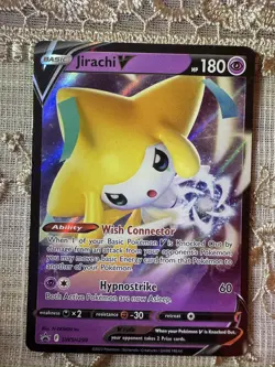 Jirachi V - SWSH299 - Black Star Promo - Pokemon Card - LP - Image 1