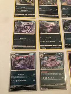 Lot of 10 Grimer and Muk Pokemon Cards - Image 2