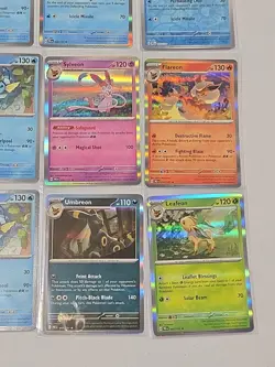 25(x) - Pokemon Eeveelution Card Lot! 🔥👀 Prismatic Evolutions - Image 2