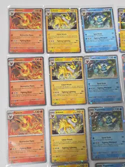 25(x) - Pokemon Eeveelution Card Lot! 🔥👀 Prismatic Evolutions - Image 5