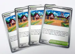 Pokemon Cards Paldea Evolved Playset Artazon 171/193 x4 4x - Image 1