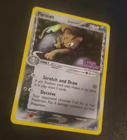 Persian 2006 Ex Holon Phantoms Pokemon Card Rare Delta Species - 48/110 Stamped - Image 2