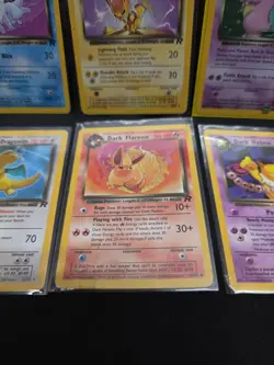 Pokemon Dark Vintage Lot Non-Holo And Holo,Dark Slowbro Holo Etc. 10 Card Lot - Image 5