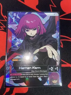 Gundam Card Game Haman Karn R+ GD02-091 NEAR MINT - Image 1
