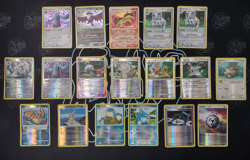Pokemon Mysterious Treasures 18 Card Lot - Holos and Reverse Holos - Image 1