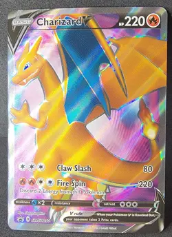 Charizard V SWSH050 SWSH: Sword & Shield Promo Cards Holo Pokemon TCG NM - Image 1