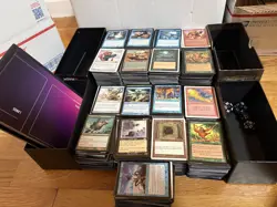 MTG Magic Lot Of Over 4,200 Cards: Valuable Older Cards and Rares NM-HP, Rev-AVA - Image 1