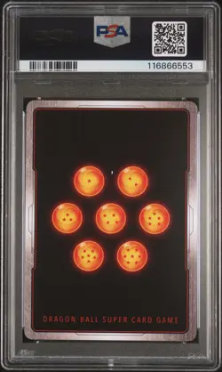2025 DRAGON BALL SUPER CARD GAME FUSION WORLD JPN ANV PACK 01 VEGETA PSA 10 - Image 2