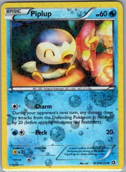 Piplup RC6/RC25 Holo Legendary Treasures: Radiant Collection - Pokemon Card - NM - Image 1