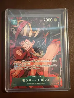 Monkey D. Luffy OP02-041 [PAR] Parallel R ONE PIECE Card Japan Paramount War - Image 1