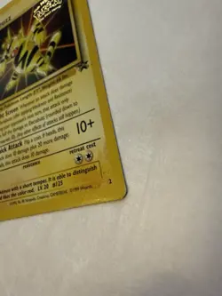 Pokemon Electabuzz 02/53 The First Movie WoTC Promo Kids WB Foil Stamp Card - Image 2
