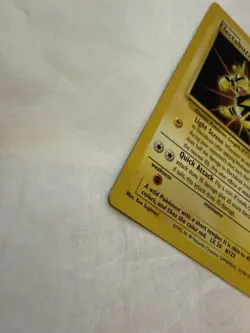 Pokemon Electabuzz 02/53 The First Movie WoTC Promo Kids WB Foil Stamp Card - Image 3
