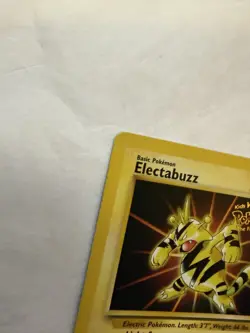 Pokemon Electabuzz 02/53 The First Movie WoTC Promo Kids WB Foil Stamp Card - Image 4