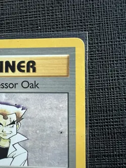 Imposter Professor Oak 102/130 Pokemon TCG Base Set 2 Vintage WOTC Rare Card MP - Image 3