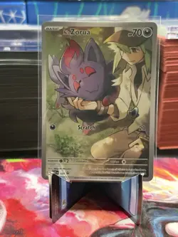 N's Zorua 189 Sv: Scarlet & Violet Promo Cards Holo - Image 1