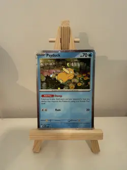Pokemon TCG Psyduck 007 MEP EN Black Star Promo Card - Image 1