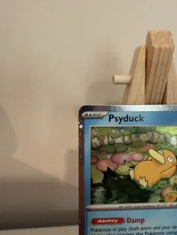 Pokemon TCG Psyduck 007 MEP EN Black Star Promo Card - Image 3