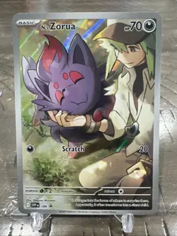 N's Zorua 189 Sv: Scarlet & Violet Promo Cards Holo - Image 1