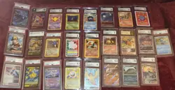 Pokemon 25 Graded Card Lot 16 CGC, 7 PSA, 1 BCCG, and 1 WCG - Image 3